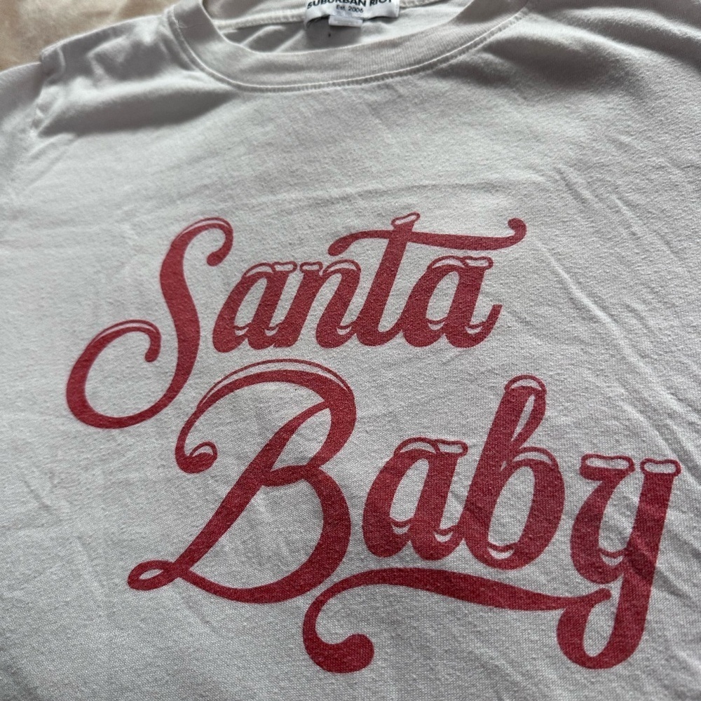 SubUrban Riot Santa Baby Tee S - Picture 2 of 3